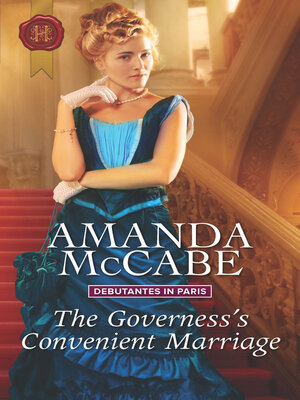cover image of The Governess's Convenient Marriage
